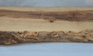 Spalted Beech Oversized Chopping Board with Inset Handles. 685x340x65mm.