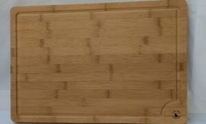 Bamboo Chopping Board with Inset handles 448x300x20mm