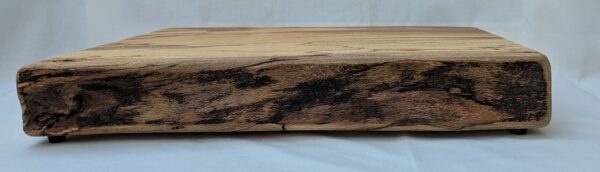 Spalted Beech Chopping Board with Inset handles 410x340x57mm - Image 2