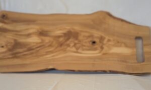 Mediterranean Olive Wood Charcuterie Board. 635x283x20mm.