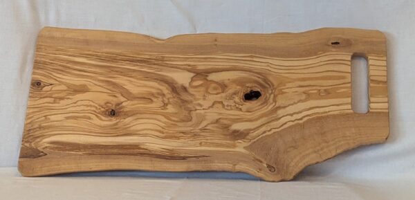 Mediterranean Olive Wood Charcuterie Board. 635x283x20mm. - Image 2
