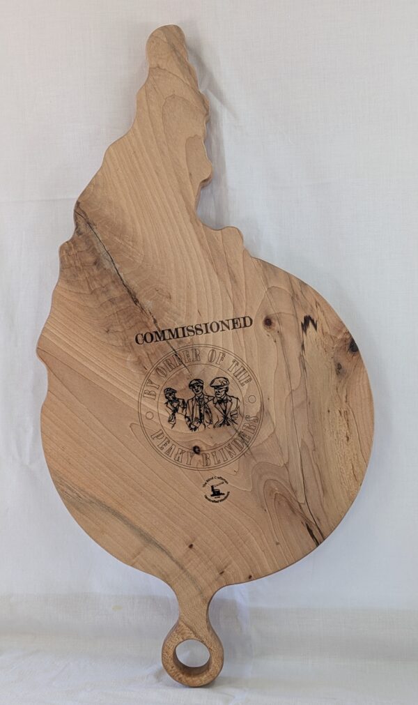 Peaky Blinders Map Charcuterie Board 630x320x30mm - Image 3