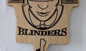 Peaky Blinders Thomas Shelby Charcuterie Board. 515x315x25mm