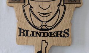 Peaky Blinders Thomas Shelby Charcuterie Board. 515x315x25mm