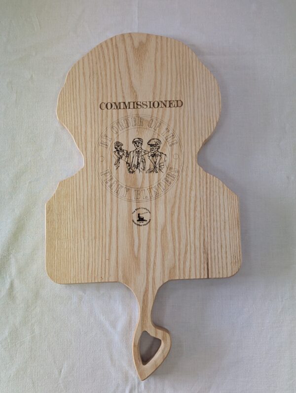 Peaky Blinders Thomas Shelby Charcuterie Board. 465x255x30. - Image 2