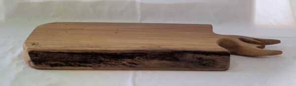 0166 Spalted Beech Antler Handle Charcuterie Board. 600x185x45mm. £55 - Image 3