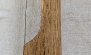 Right Handed Artisan Bread Knife. 430x50x30mm.
