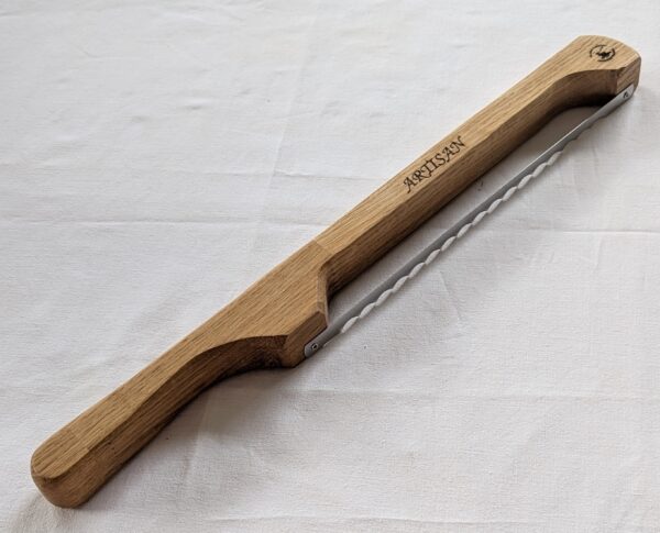 Left Handed Artisan Bread Knife. 430x50x30mm. - Image 2