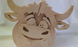 Highland Cow Planter (small)