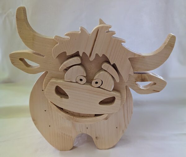 Highland Cow Planter (small)