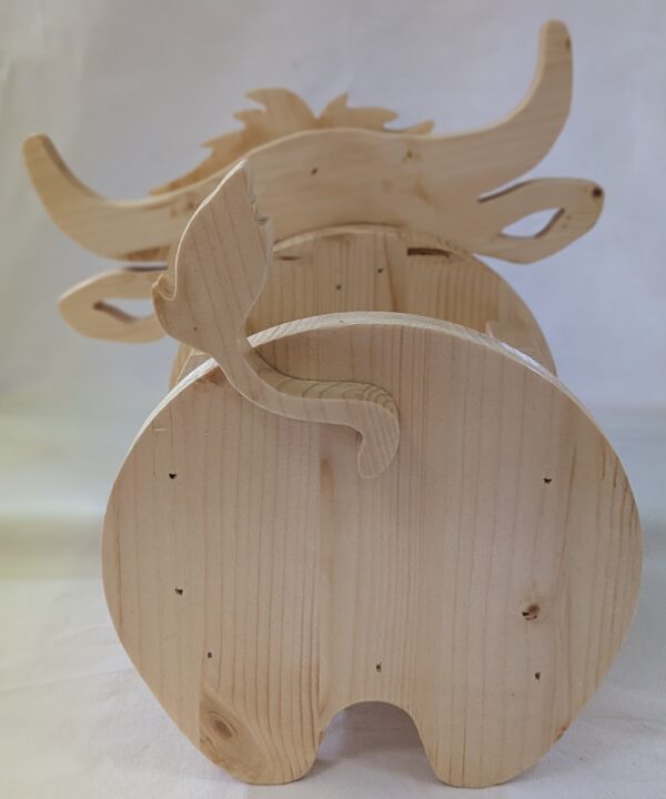 Highland Cow Planter (small) - Image 3