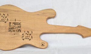 Guitar Charcuterie Board 715x305x30mm