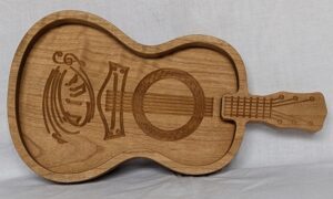 Cherry Guitar Key/Money Tray 290x160x20mm