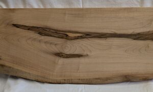 Spalted Beech Chopping Board with inset handles. 695 x 315 x 40mm.