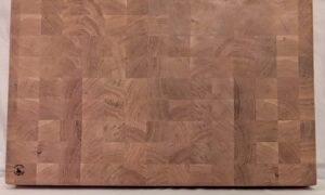 Oak Chopping Board. 580x370x50mm. £110.
