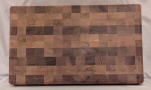 Walnut & Oak Chopping Board. 609x365x60mm.
