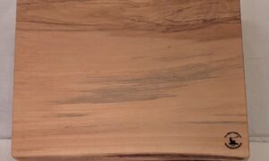 Elm Small Chopping Board. 280x215x60mm.