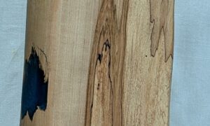 Small Spalted Beech with Blue Epoxy Charcuterie Board. 500x160x40mm.