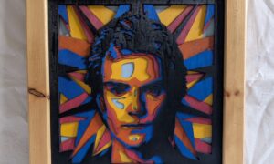 Sting 3D Layered Laser Art. 370x370x35