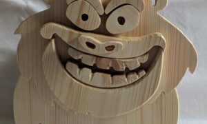 Monkey Planter, small. Internal dimensions 150x115x80mm